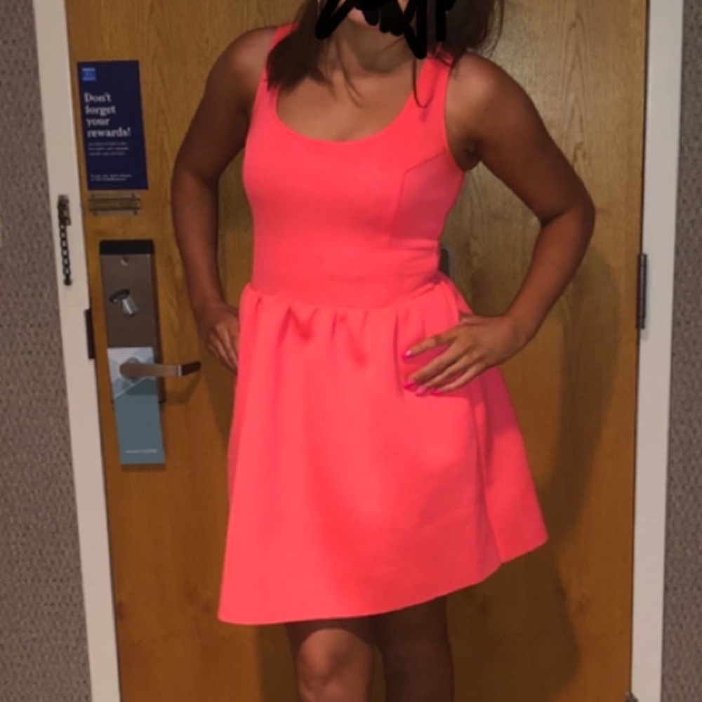 hot pink dress
